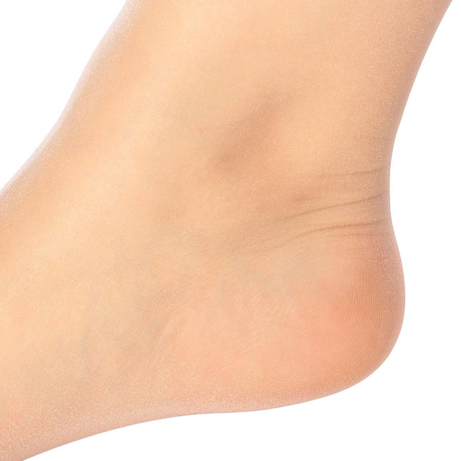 (3足セット)満足 サラッと心地いい サマー ひざ下丈 コンジュゲートタイプ ストッキング (22-24cm・全5色) ショートストッキング レディース 福助 340-3101 D1PK | 満足 | 10