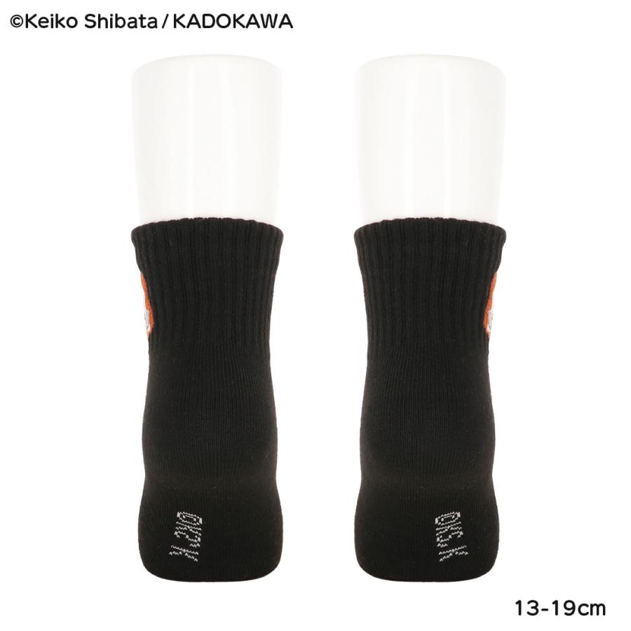 Fukuske（フクスケ） (キッズ13-19cm)パンどろぼう 刺繍 クルー丈