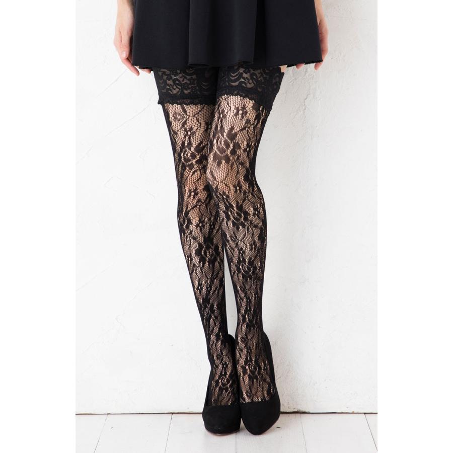 COMME des GARÇONS 花柄　メッシュトップス ネット　タイツ　S イタリア インポート ブランド 網タイツ BC DONNA ROSE 花柄網タイツ