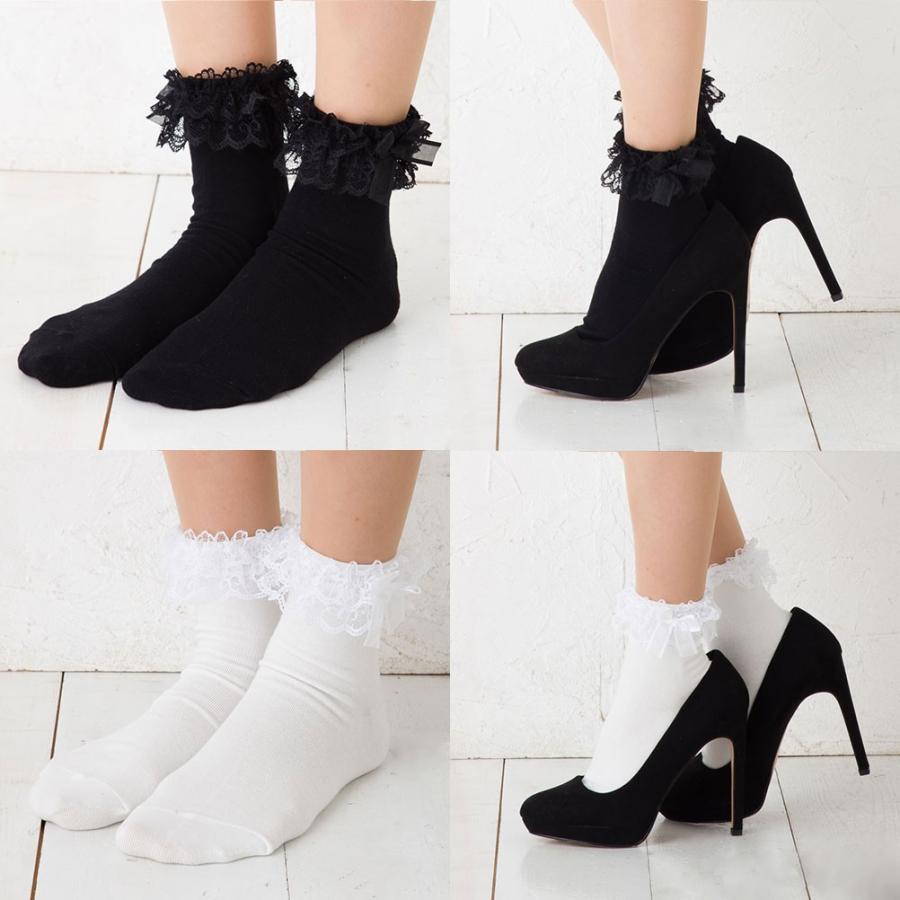 【新品未使用】GUCCI 白 リボン付きソックス 796529_4GAG7_9000_002_100_0000