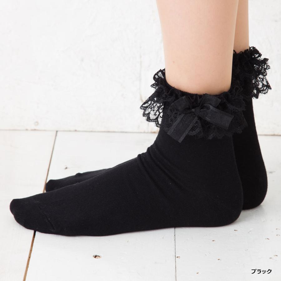 【新品未使用】GUCCI 白 リボン付きソックス 796529_4GAG7_9000_002_100_0000