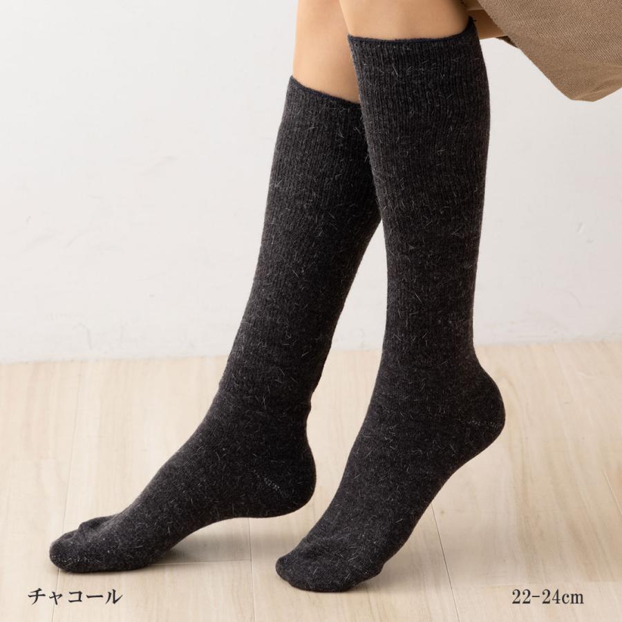 いたわり設計 天然シルクのぬくもり 内側シルク ハイソックス 22-24cm 三重編み 日本製 レディース 靴下 | ブランド登録なし | 04