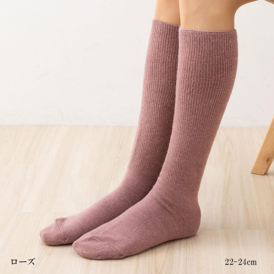 いたわり設計 天然シルクのぬくもり 内側シルク ハイソックス 22-24cm 三重編み 日本製 レディース 靴下 | ブランド登録なし | 06