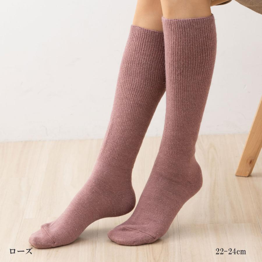 いたわり設計 天然シルクのぬくもり 内側シルク ハイソックス 22-24cm 三重編み 日本製 レディース 靴下 | ブランド登録なし | 07