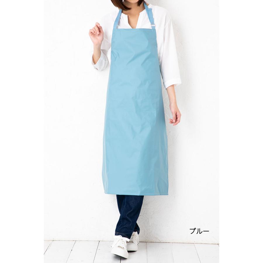 完全防水 エプロン (ナイロンシルバーコーティング・軽量77g・内