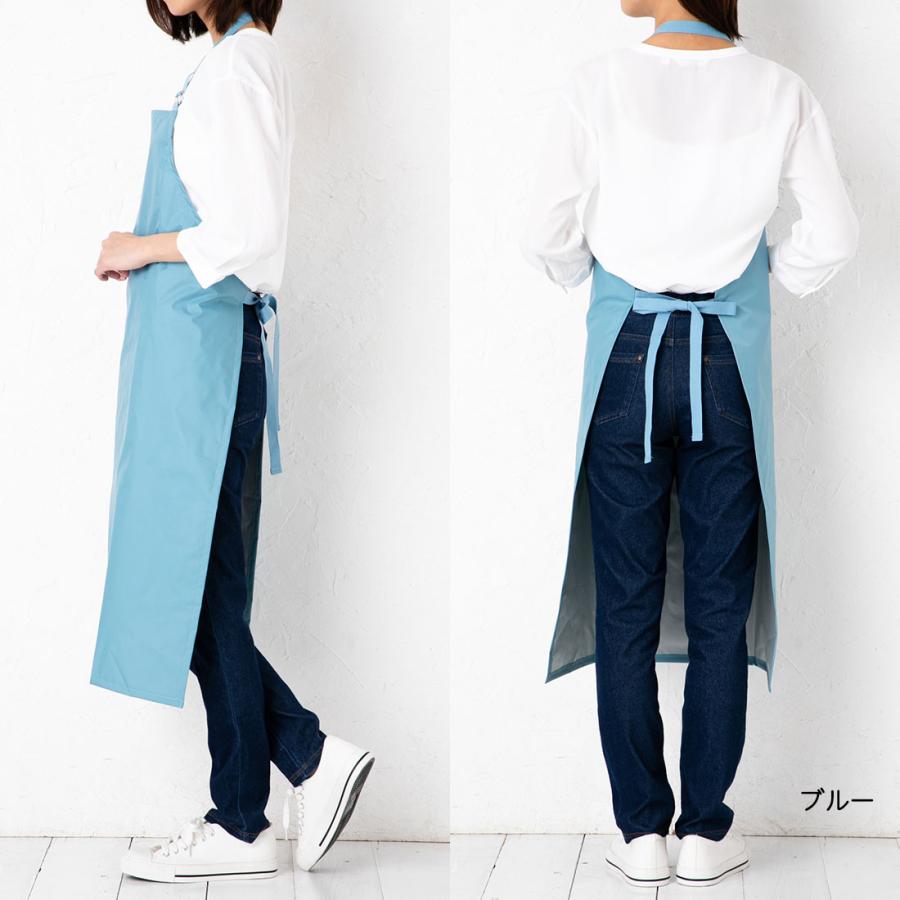 完全防水 エプロン (ナイロンシルバーコーティング・軽量77g・内