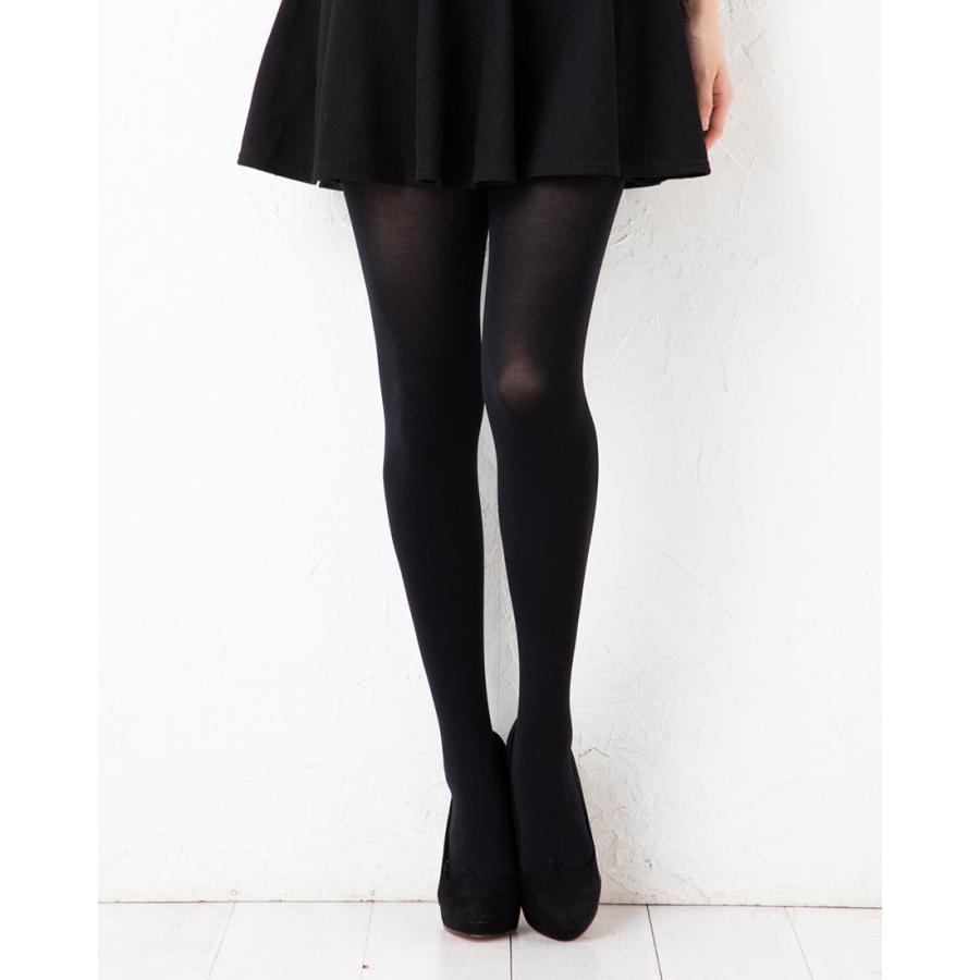 Point Me 足袋タイツ 80デニール 黒 M-L・L-LL レディース ブラック
