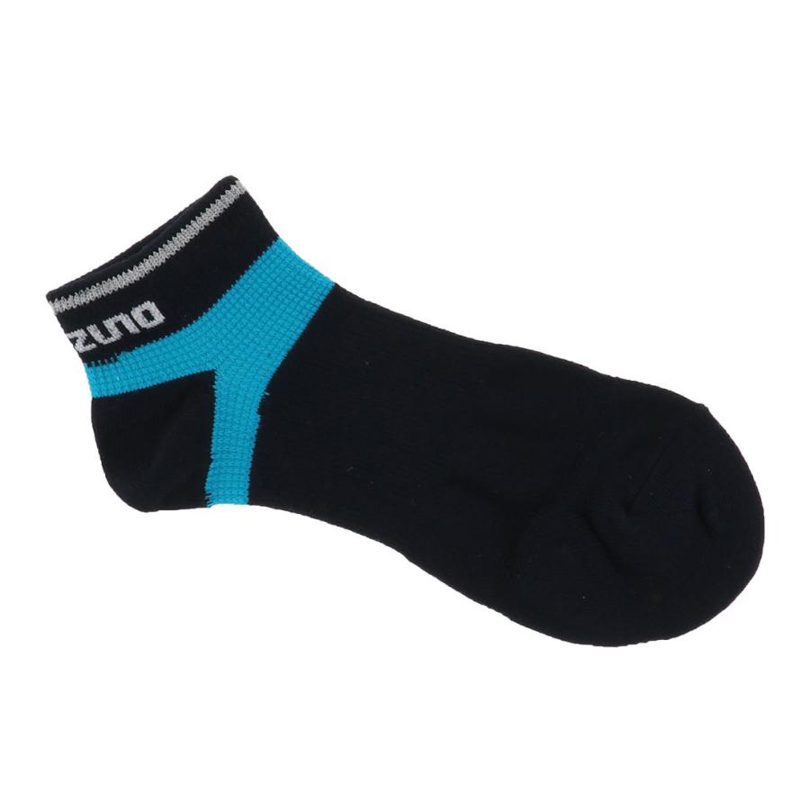 ラント ミズノ スポーツ靴下 MIZUNO (3足組)MIZUNO for RUN スポーツソックス 7.5cm丈 カラー