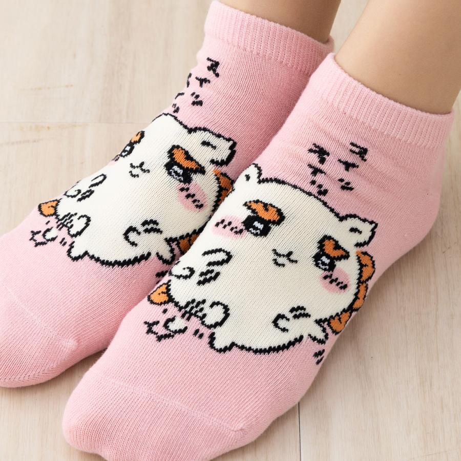 オカモト (ちいかわ)シーサー 復活 スニーカー丈ソックス 23 オカモト (ちいかわ)シーサー 復活 スニーカー丈ソックス 23