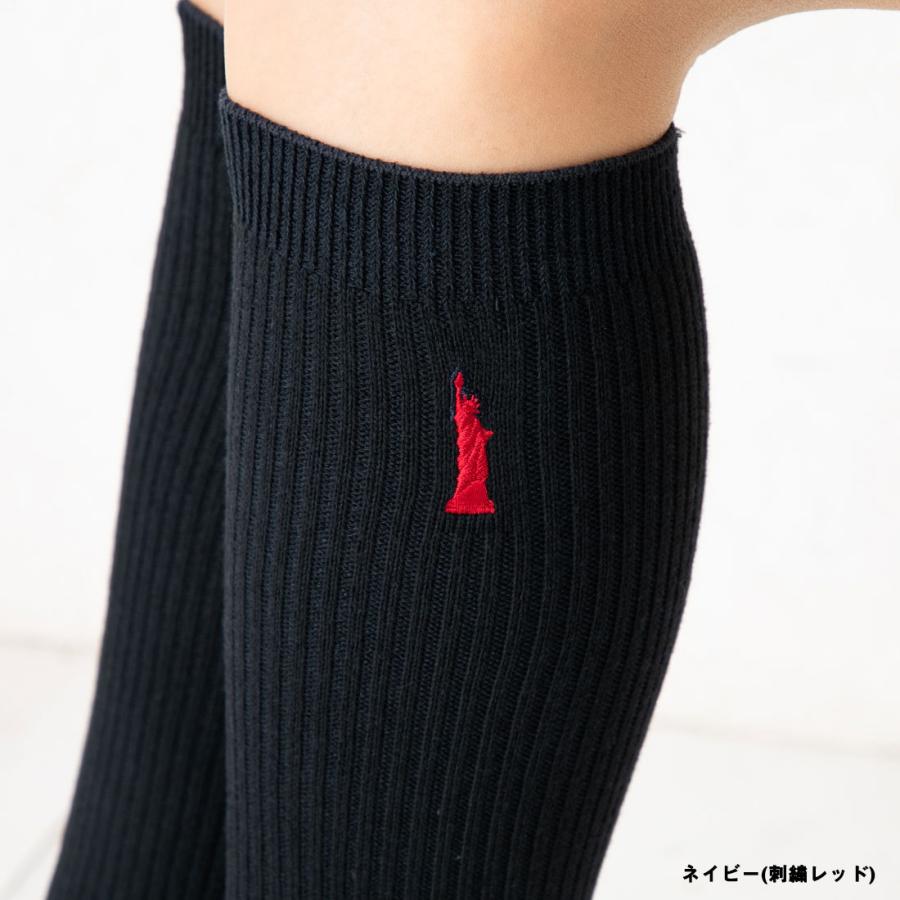 EASTBOY（イーストボーイ） EAST BOY 32cm丈 スクールソックス 片面