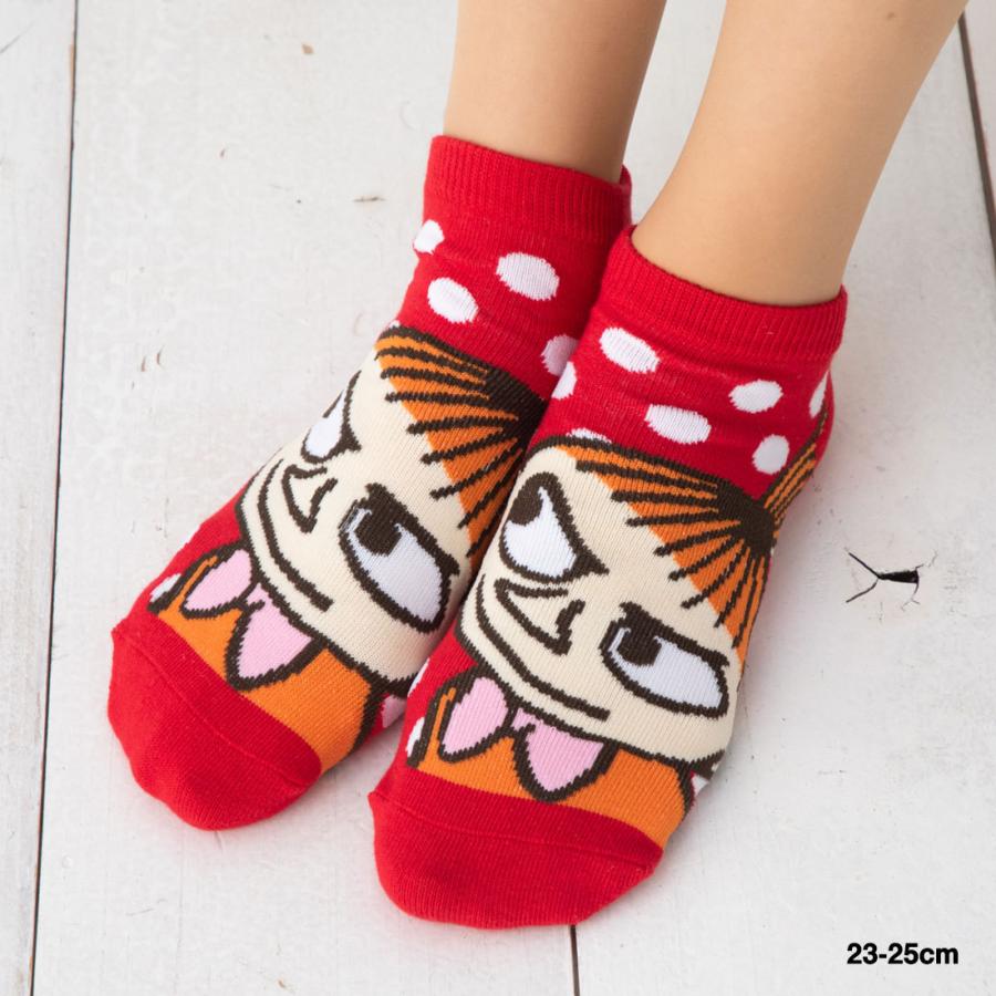 Moomin リトルミイ スニーカー丈ソックス ドット レッド 23 25cm ムーミン キャラクター 靴下 Little My レディース Sp Mmap223j 靴下専門店lops 通販 Yahoo ショッピング