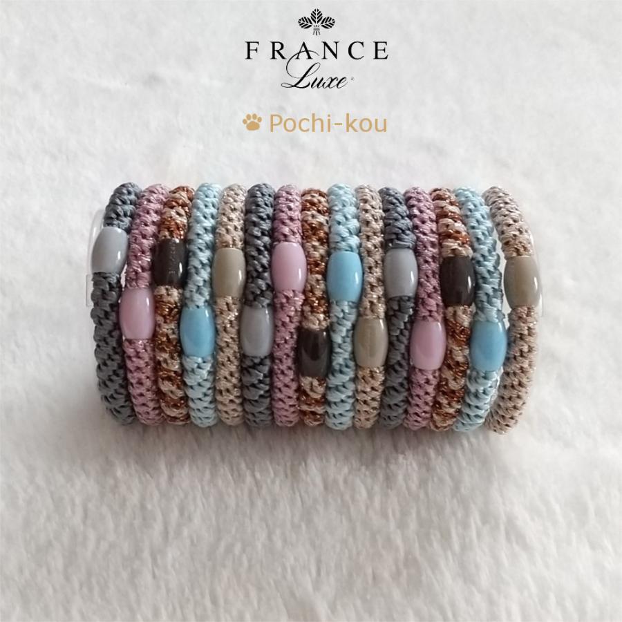 France Luxe ヘアゴム フランス ラックス L. Erickson ポニーテール 
