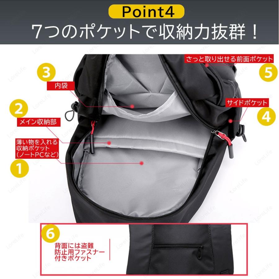 リュック メンズ レディース 大容量 通学 通勤 ビジネス おしゃれ 防水 軽量 パソコン 旅行 スポーツ 学生 女子 男子 中学生 大人 シンプル リュックサック F1909c 069 Lorelife 通販 Yahoo ショッピング