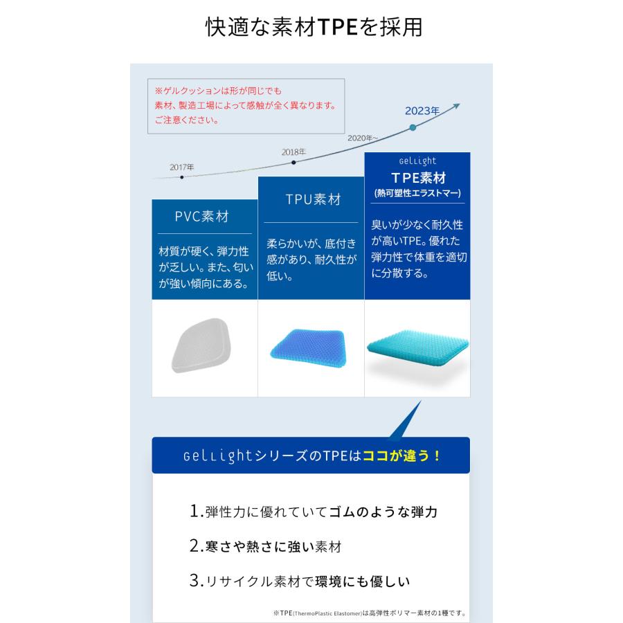 GelLight ゲルクッション 2026 ジェルクッション 口コミ DX ハニカム