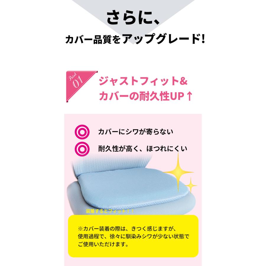 プレミアムダブルゲルクッション GelLight 専用 カバー 替えカバー