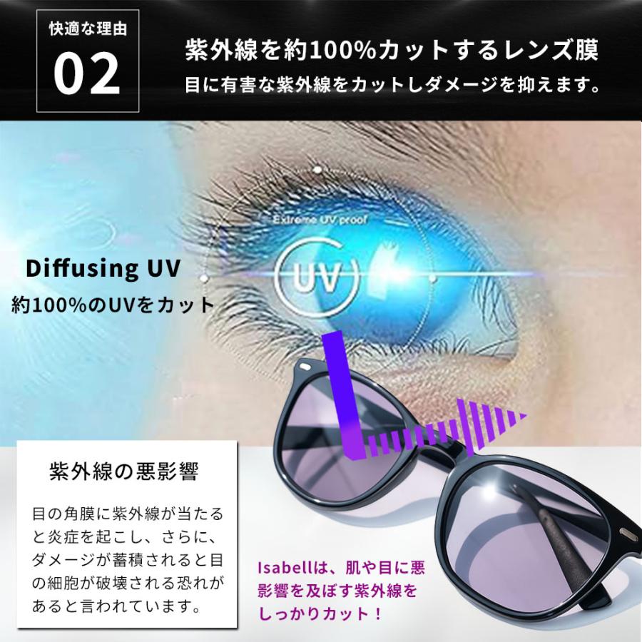 Isabell（イザベル） サングラス メンズ 偏光 調光 偏光サングラス