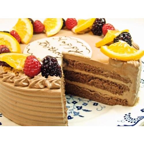 誕生日ケーキ 生チョコ ホールケーキ 5号 デコレーション 高級クーベルチョコ使用 |  | 01