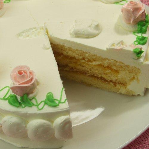 昔懐かしい バターデコレーショケーキ いっぱいのバラ （直径19cm 高さ5cm) 6号 |  | 01