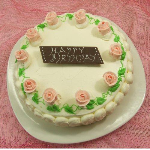 昔懐かしい バターデコレーショケーキ いっぱいのバラ （直径19cm 高さ5cm) 6号 |  | 04