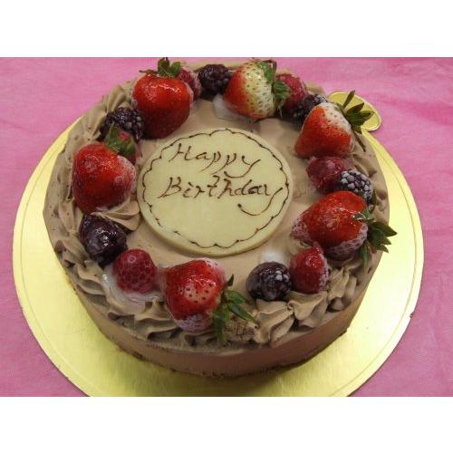 生チョコホールアイスケーキ ６号　誕生日  19ｃｍ 記念日 お祝い |  | 02