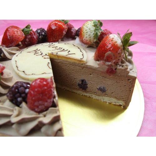 生チョコホールアイスケーキ ６号　誕生日  19ｃｍ 記念日 お祝い |  | 03