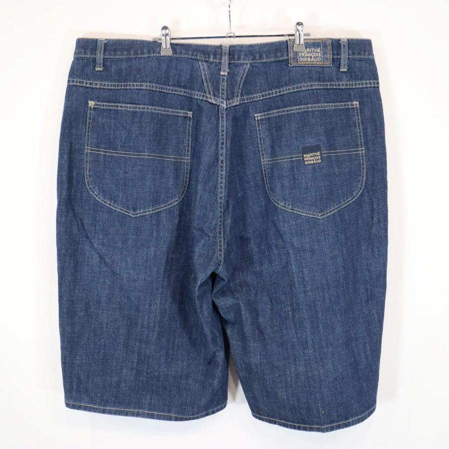 GIRBAUD ジルボー AUTHENTIC FIT ショートパンツ 大きいサイズ  ストリート バギー  ブルー (メンズ 48) 中古 古着 N6667｜losantigua2016｜02