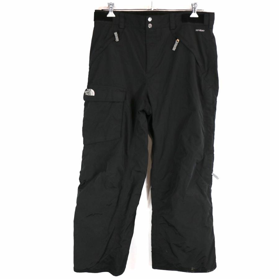 THE NORTH FACE ノースフェイス HYVENT スキー パンツ 防寒 スキーウェア アウトドア テック系 ブラック (メンズ L
