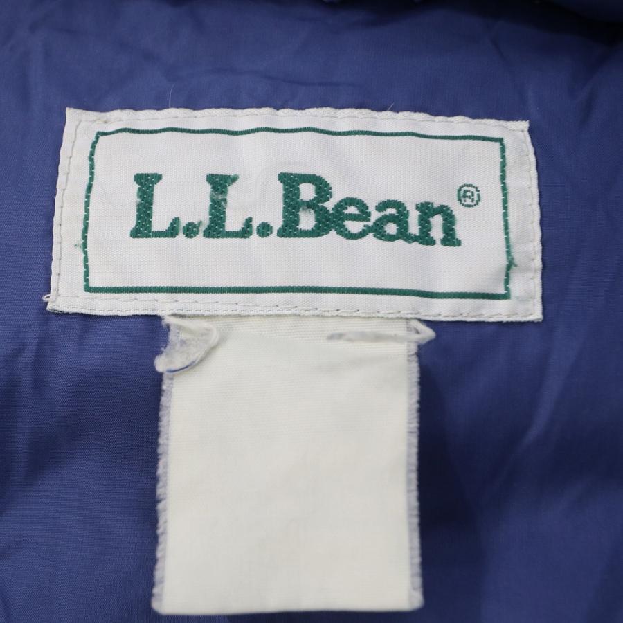 70年代 L.L.Bean エルエルビーン ダウンジャケット 刺繍  アウトドア アウター 防寒 ブルー (メンズ XL)  O7475 中古 古着｜losantigua2016｜07