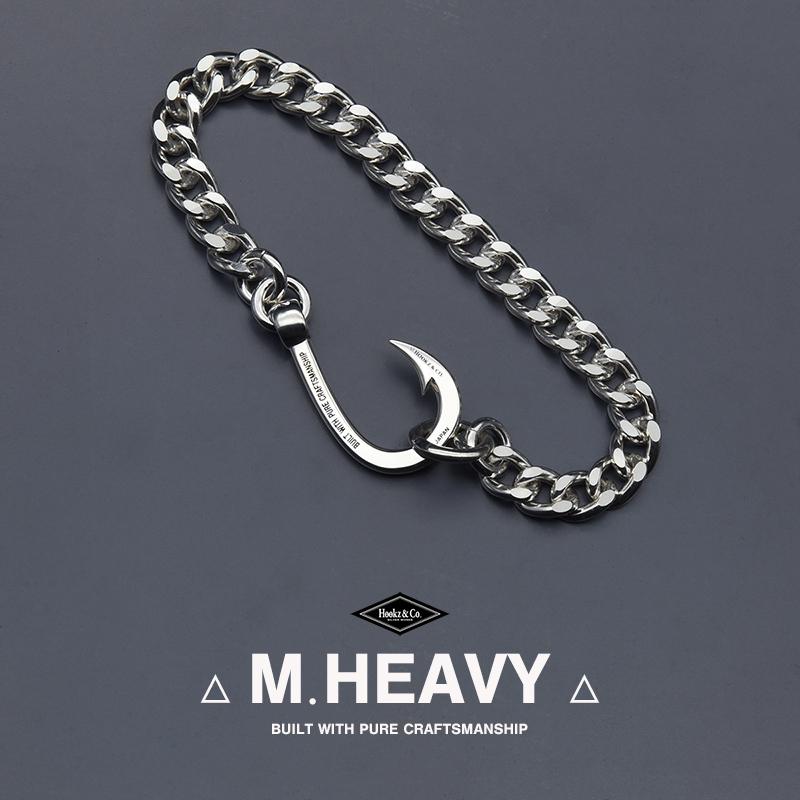 HOOKZ 釣り針ブレスレット MH/喜平チェーン/メンズ レディース HOOKZ 釣り針ブレスレット MH/喜平チェーン/メンズ レディース