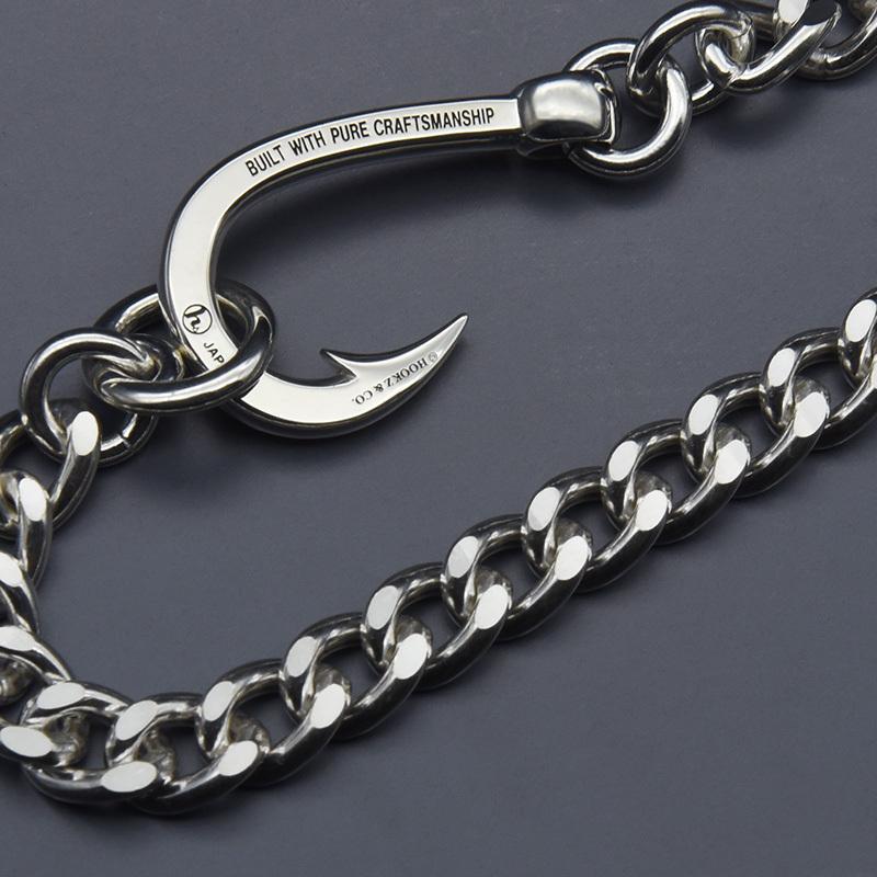 HOOKZ 釣り針ブレスレット MH/喜平チェーン/メンズ レディース HOOKZ 釣り針ブレスレット MH/喜平チェーン/メンズ レディース