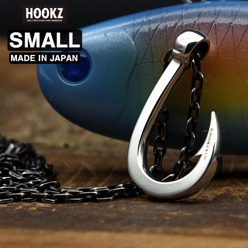 HOOKZ 釣り針ネックレス Sサイズ シルバー925/フィッシュフック