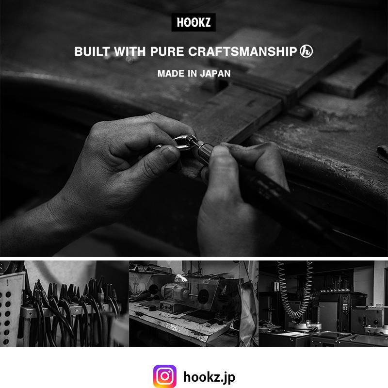 HOOKZ 釣り針ネックレスTYPE-SS シルバー925/フィッシュフックネックレス/日本製シルバーアクセサリーブランドの画像