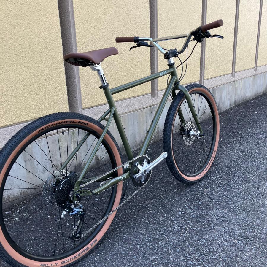 カスタム】Tern: ROJIBIKE GRIT CUSTOM ターン グリット カーキ カスタム】Tern: ROJIBIKE GRIT CUSTOM ターン グリット カーキ