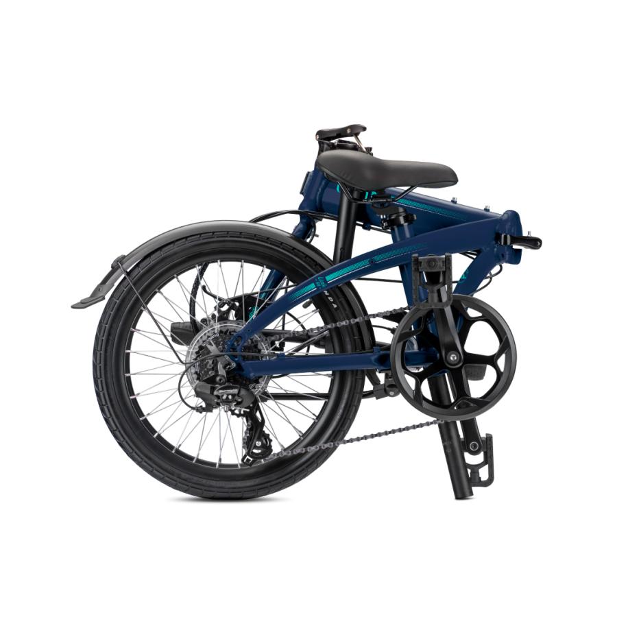 純正バッグプレゼント!TERN : 2022 Link B8 MIDNIGHT/ BEETLEBLUE ターン リンクB8 折りたたみ自転車 20インチ|lostandfoundbicycles|02