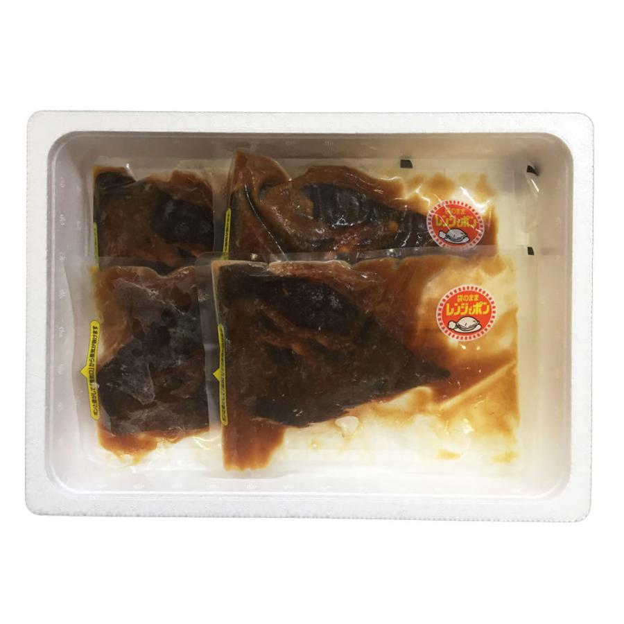 北海道 小樽産 かれいの煮つけ 130g 4個 浅羽かれい切り身 惣菜 Aセット カレイの煮付け 煮魚