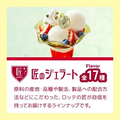 ロッテ（LOTTE） ジェラート 濃厚 大容量 公式 匠のジェラート