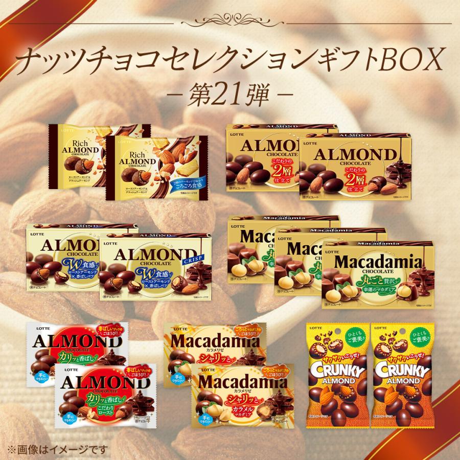 ロッテ（LOTTE） チョコレート ナッツ 公式 ナッツチョコ セレクション