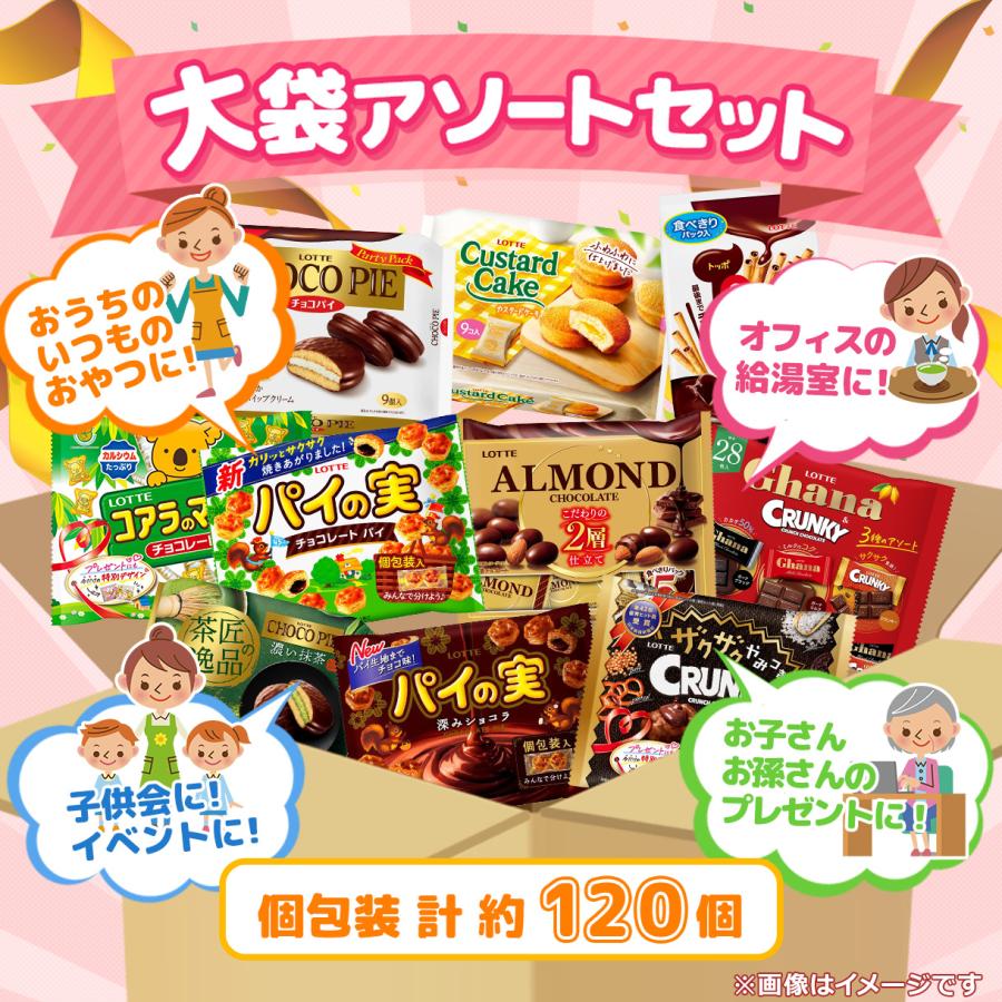 ロッテ（LOTTE） お菓子 詰め合わせ まとめ買い 公式 大袋アソート