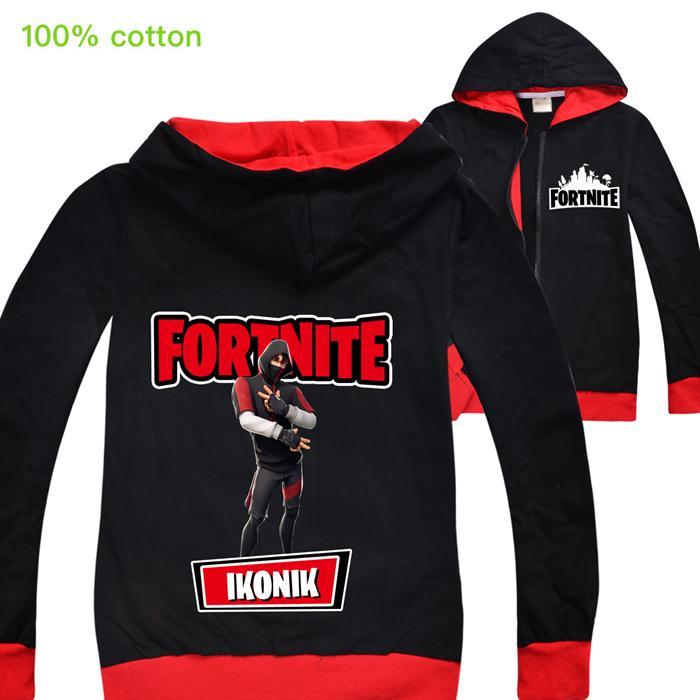 Fortnite アイコニック パーカー ジップアップ Ikonic フォートナイト グッズ ゲーム キャラクター 子供服 キッズ ジュニア 30foot006 Lotus Kids 通販 Yahoo ショッピング