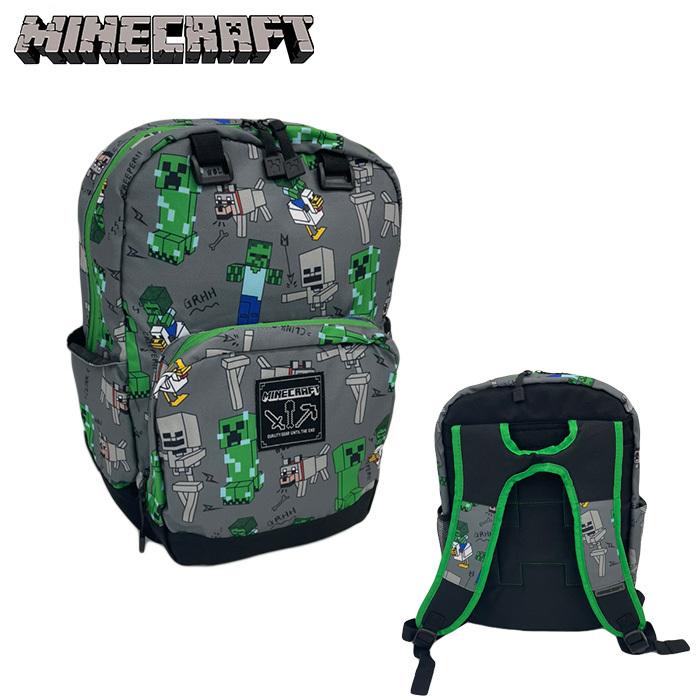 送料無料 マインクラフト クリーパー リュックサック グレー グリーン バックパック Minecraft マイクラ Toy099 Lotus Kids 通販 Yahoo ショッピング