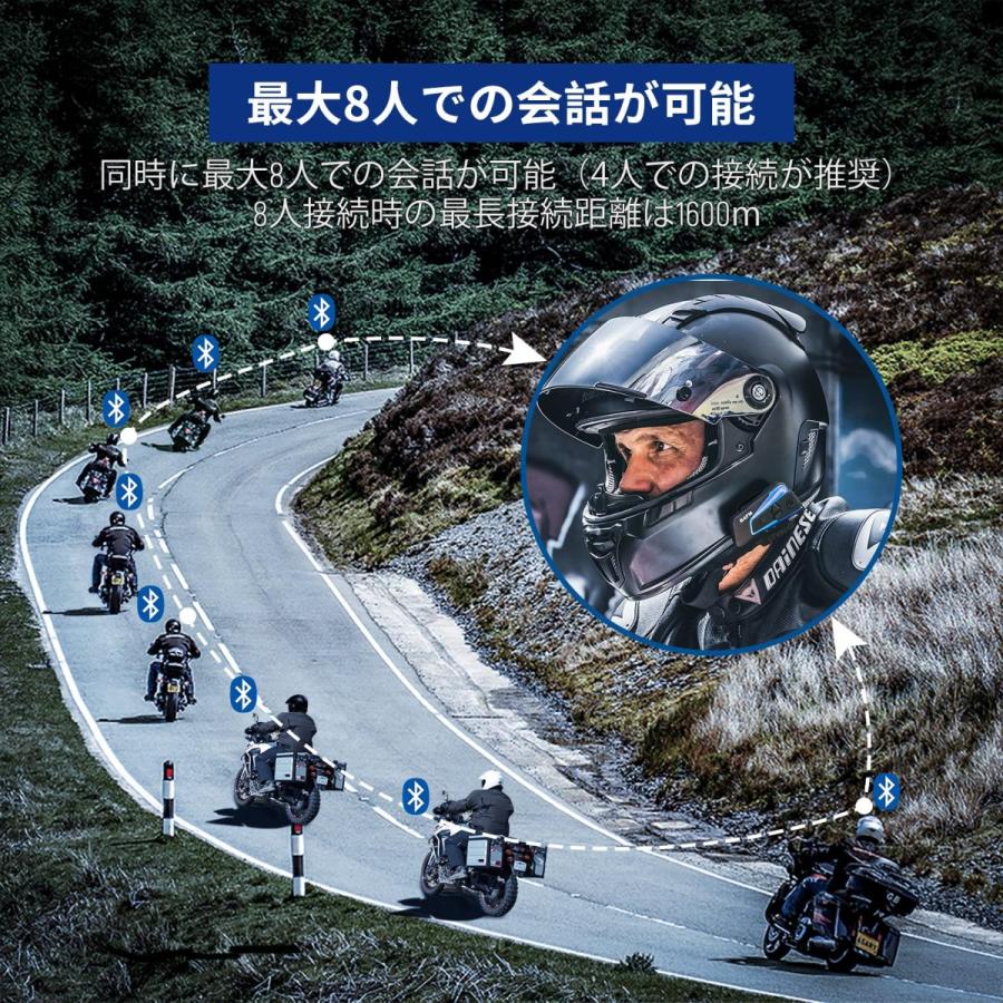 正規代理店 21最新型 日本語音声 バイク インカム Lexin レシン Lx B4fm 2台 Bluetooth5 0 インターコム 8人同時通話 最大1600m ツーリング Lx 1002 バイクのkoneko 通販 Yahoo ショッピング