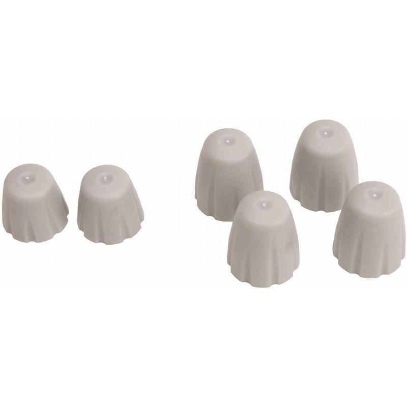 お買い得 キャプテンスタッグ Captain Stag オッフル ハブエンドキャップセット グレー Y 2937 Karolinemedeiros Com Br