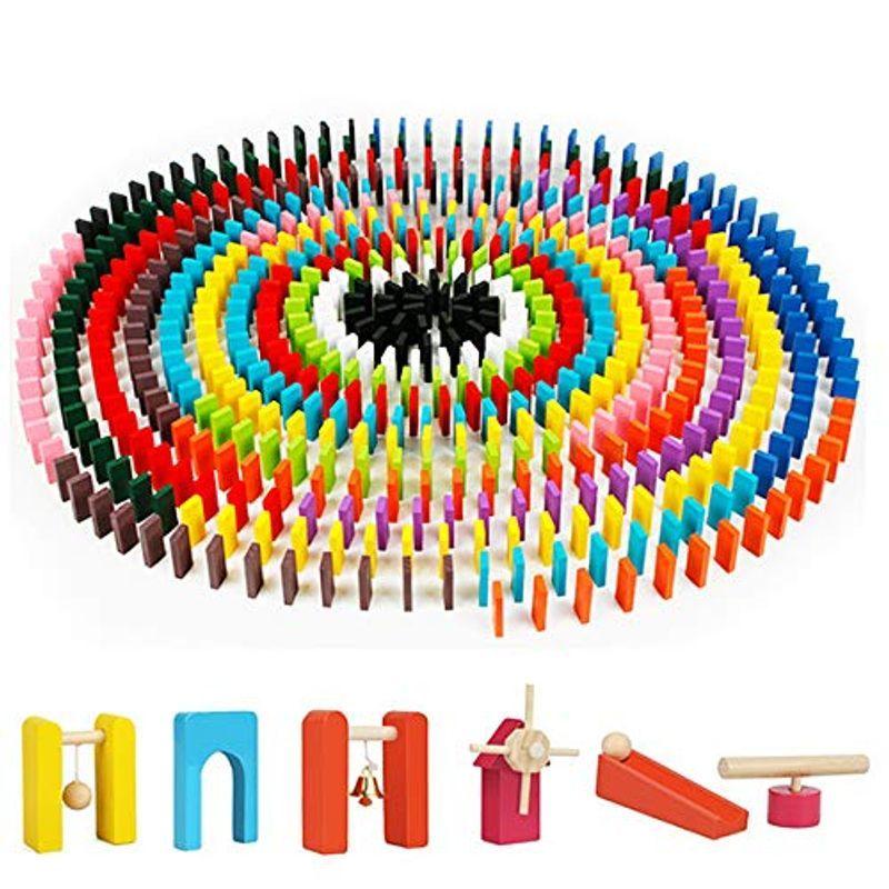 障害物 セット 木製 ドミノ Hamilo ドミノ倒し 1000個セット 仕掛け付 ドミノピース おもちゃ 積み木 積木 人気ショップ Themtransit Com