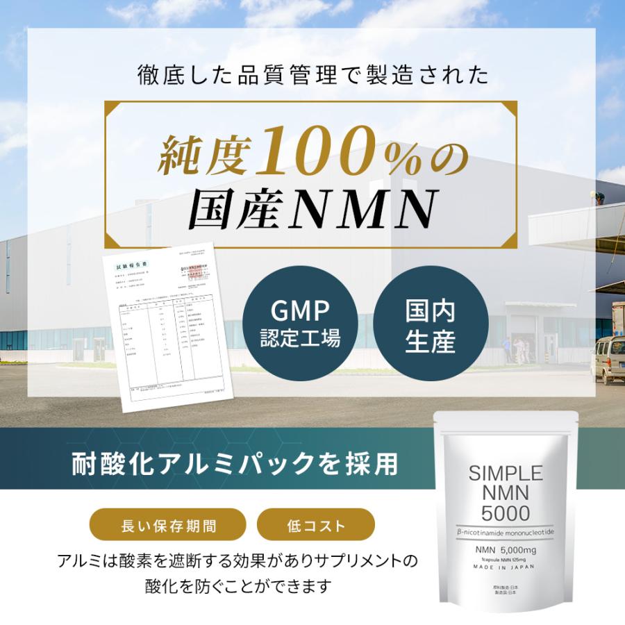 NMN サプリ 日本製 10000mg ビタミンB群 サプリメント 約二ヶ月分 国産 美容 効果 口コミ ビタミンサプリ 2袋セット 80粒 高純度100％ |  | 06
