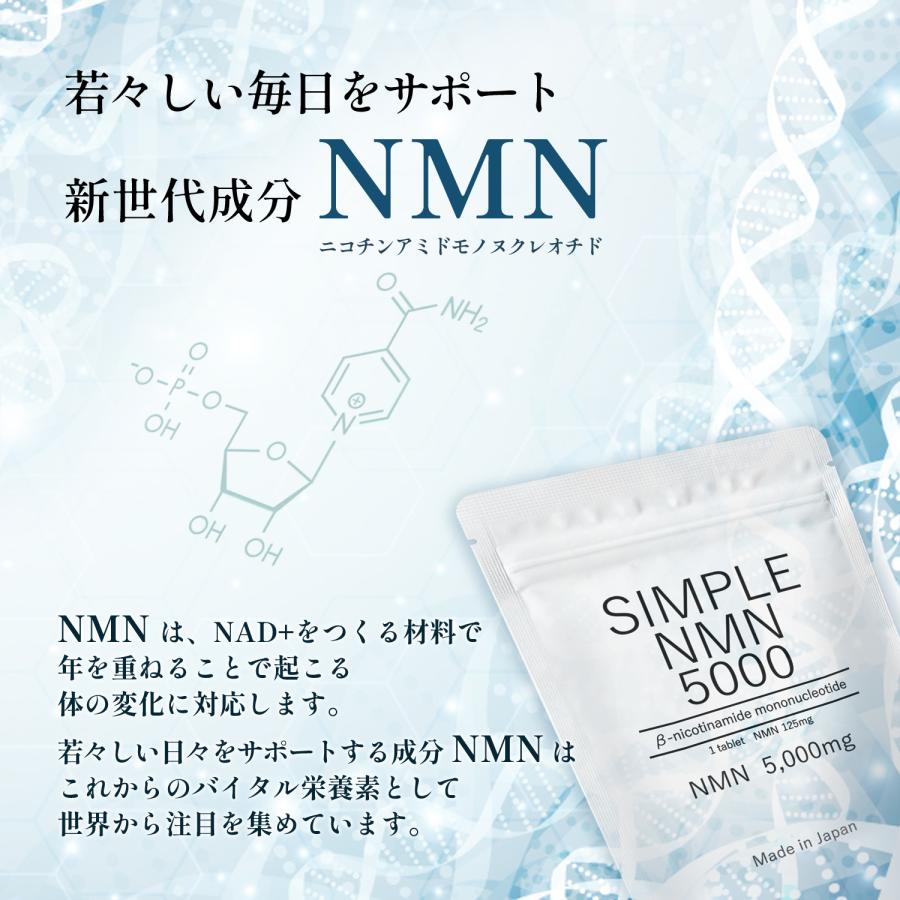 NMN サプリ 日本製 15000mg ビタミンB群 サプリメント 約三ヶ月分 国産 美容 効果 口コミ ビタミンサプリ 3袋セット 120粒 高純度100％ |  | 04