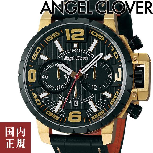 エンジェルクローバー タイムクラフト NTC48YBK-BK ゴールド/ブラック