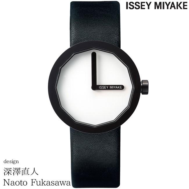 イッセイミヤケ TWELVE SILAP005 深沢直人 ホワイト/ブラック 腕時計 ISSEY MIYAKE トゥエルブ NAOTO FUKASAWA あすつく /