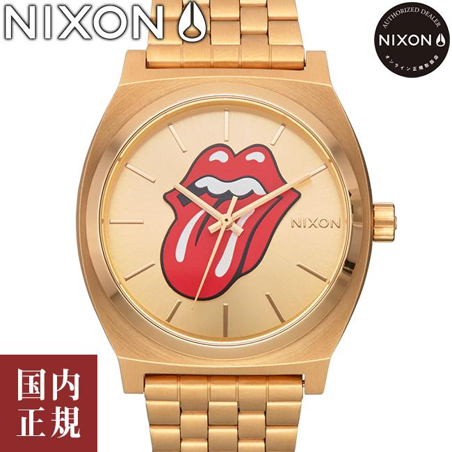 ニクソン ローリング・ストーンズ タイムテラー A1356-509-00 ゴールド  