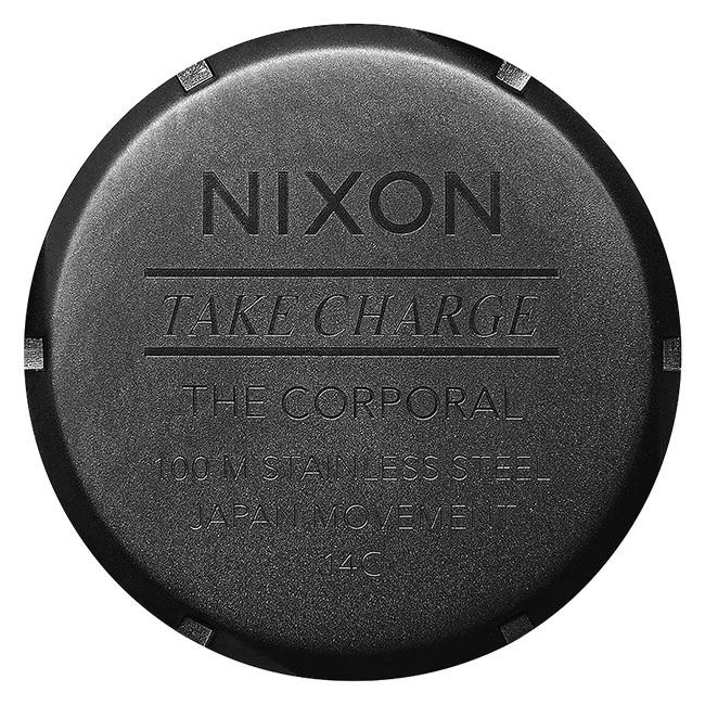 ニクソン コーポラルSS A346001-00 オールブラック メンズ 腕時計 NIXON Corporal  /倍!倍!10％!300円クーポンも!8/25まで :nxa346001-00:ルイコレクション 店 通販 