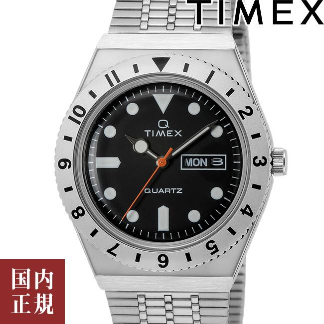 タイメックス Qタイメックス TW2V00100 ブラック メンズ 腕時計 TIMEX 